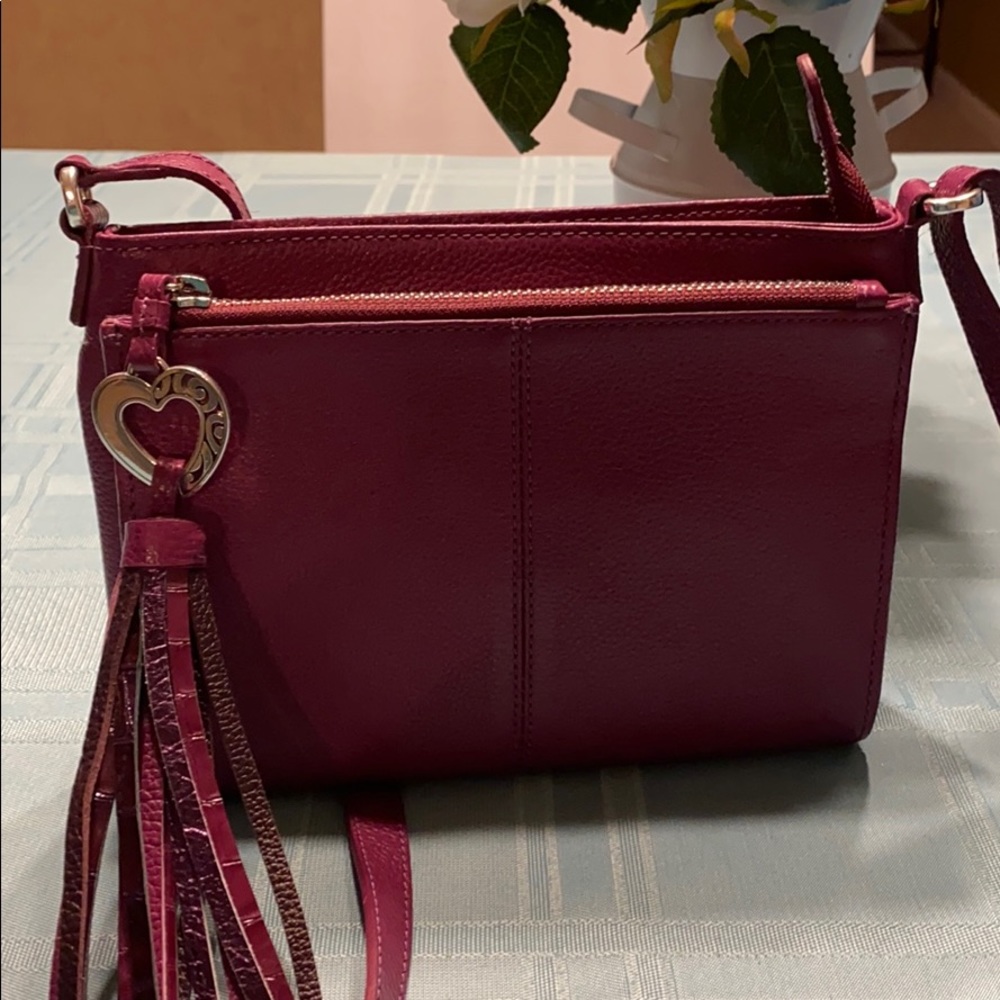 Brighton raspberry purse - crossbody